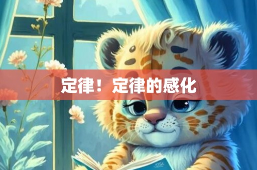 定律！定律的感化