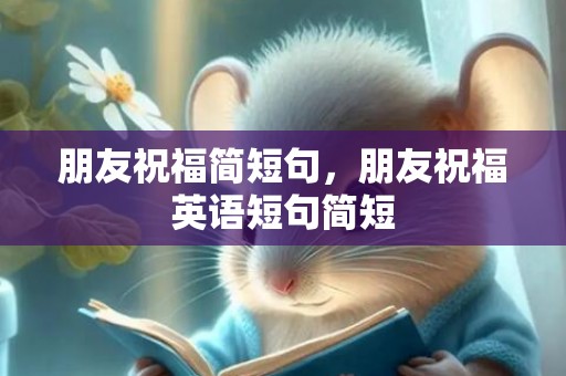 朋友祝福简短句，朋友祝福英语短句简短
