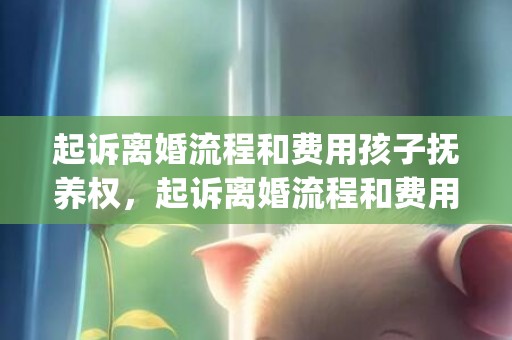 起诉离婚流程和费用孩子抚养权，起诉离婚流程和费用(起诉离婚流程和费用2022年多少钱)