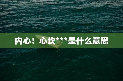 内心！心坎***是什么意思