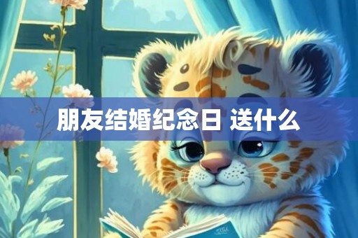 朋友结婚纪念日 送什么