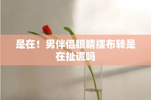 是在！男伴侣眼睛摆布转是在扯谎吗