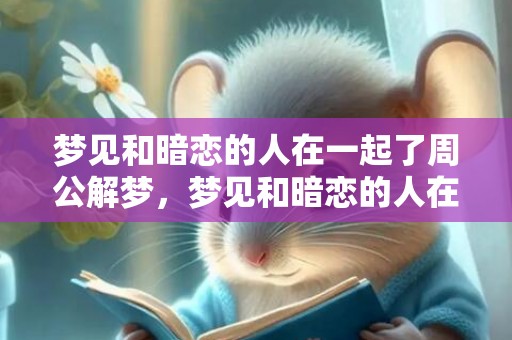 梦见和暗恋的人在一起了周公解梦，梦见和暗恋的人在一起玩