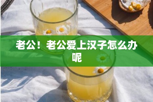 老公！老公爱上汉子怎么办呢