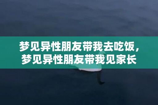 梦见异性朋友带我去吃饭，梦见异性朋友带我见家长