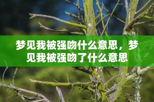 梦见我被强吻什么意思，梦见我被强吻了什么意思