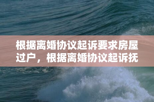 根据离婚协议起诉要求房屋过户，根据离婚协议起诉抚养费