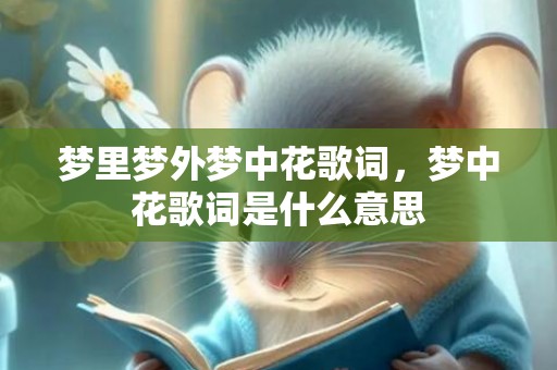 梦里梦外梦中花歌词，梦中花歌词是什么意思