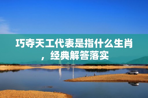 巧夺天工代表是指什么生肖，经典解答落实