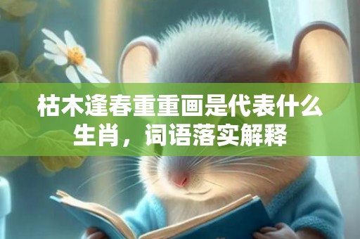 枯木逢春重重画是代表什么生肖，词语落实解释