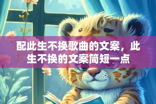 配此生不换歌曲的文案，此生不换的文案简短一点