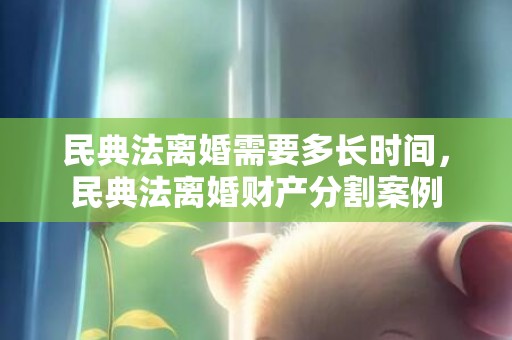 民典法离婚需要多长时间，民典法离婚财产分割案例