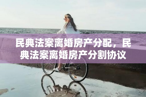 民典法案离婚房产分配，民典法案离婚房产分割协议