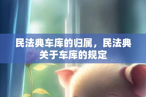 民法典车库的归属，民法典关于车库的规定