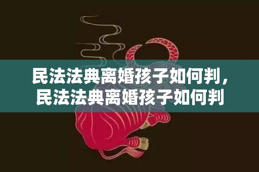 民法法典离婚孩子如何判，民法法典离婚孩子如何判
