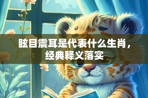 眩目震耳是代表什么生肖，经典释义落实