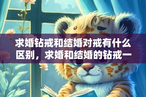 求婚钻戒和结婚对戒有什么区别，求婚和结婚的钻戒一样吗