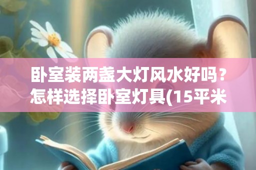 卧室装两盏大灯风水好吗？怎样选择卧室灯具(15平米卧室装多大灯)