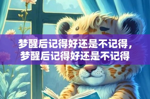 梦醒后记得好还是不记得，梦醒后记得好还是不记得