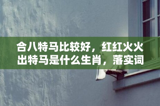 合八特马比较好，红红火火出特马是什么生肖，落实词语解释