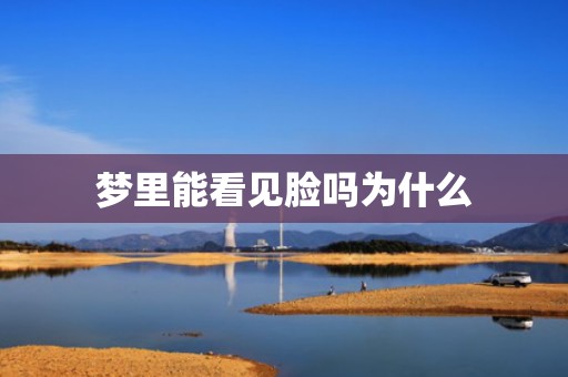 梦里能看见脸吗为什么