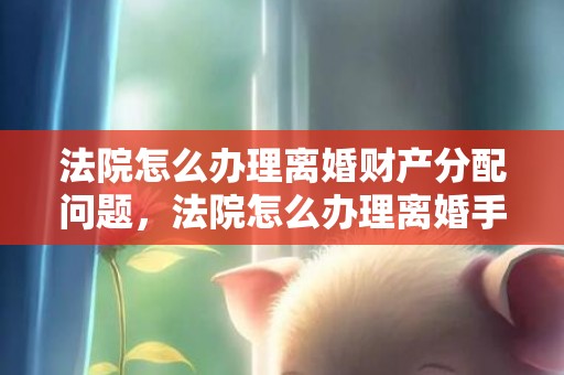 法院怎么办理离婚财产分配问题，法院怎么办理离婚手续流程