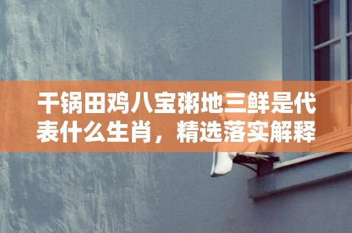 干锅田鸡八宝粥地三鲜是代表什么生肖，精选落实解释