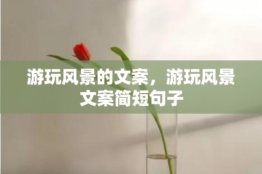 游玩风景的文案，游玩风景文案简短句子