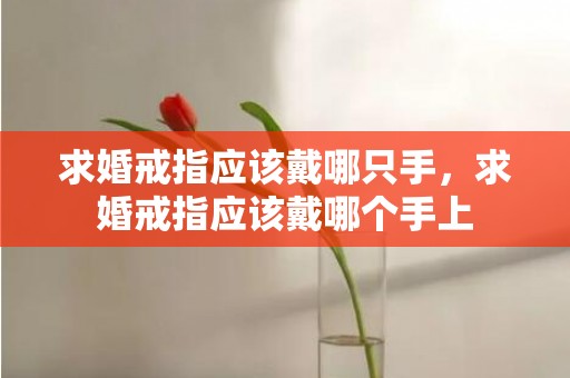 求婚戒指应该戴哪只手，求婚戒指应该戴哪个手上
