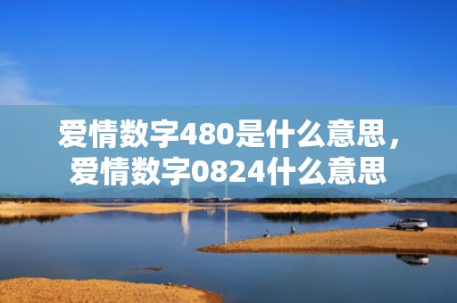 爱情数字480是什么意思，爱情数字0824什么意思