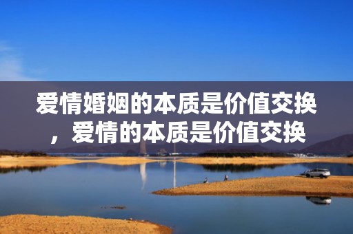 爱情婚姻的本质是价值交换，爱情的本质是价值交换
