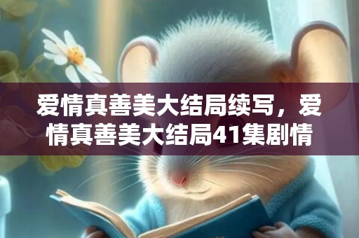 爱情真善美大结局续写，爱情真善美大结局41集剧情