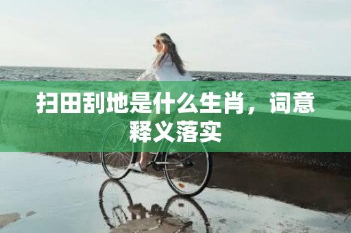 扫田刮地是什么生肖，词意释义落实