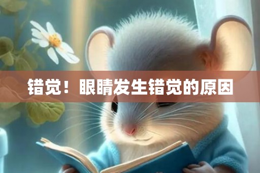 错觉！眼睛发生错觉的原因