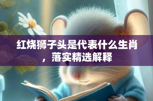 红烧狮子头是代表什么生肖，落实精选解释