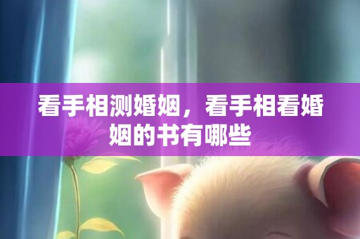 看手相测婚姻，看手相看婚姻的书有哪些