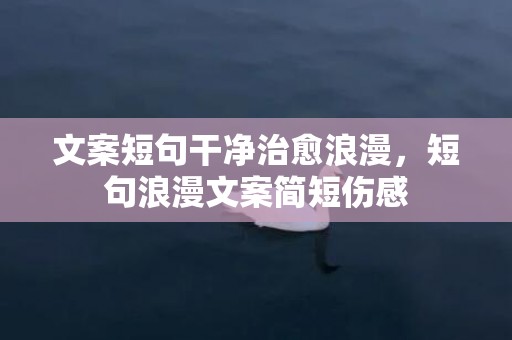 文案短句干净治愈浪漫，短句浪漫文案简短伤感