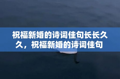 祝福新婚的诗词佳句长长久久，祝福新婚的诗词佳句 怡笑