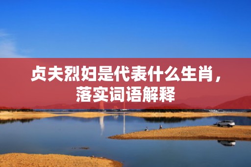 贞夫烈妇是代表什么生肖，落实词语解释