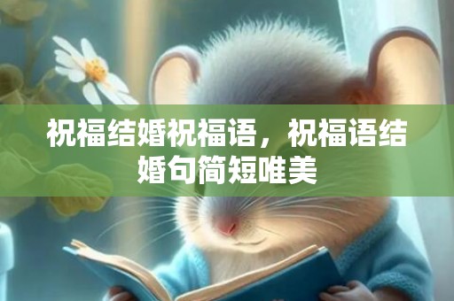 祝福结婚祝福语，祝福语结婚句简短唯美