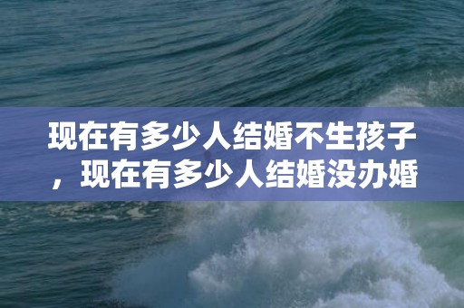 现在有多少人结婚不生孩子，现在有多少人结婚没办婚礼