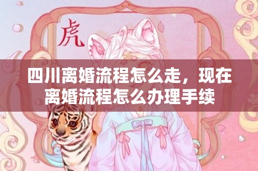 四川离婚流程怎么走，现在离婚流程怎么办理手续