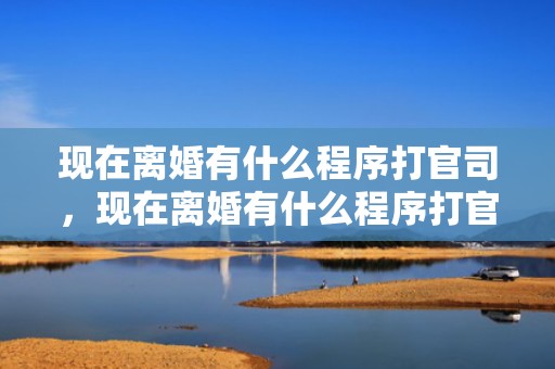 现在离婚有什么程序打官司，现在离婚有什么程序打官司