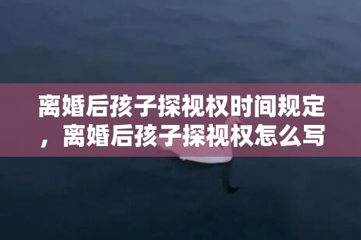 离婚后孩子探视权时间规定，离婚后孩子探视权怎么写
