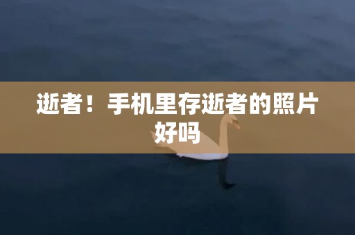 逝者！手机里存逝者的照片好吗