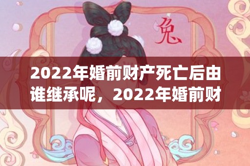 2022年婚前财产死亡后由谁继承呢，2022年婚前财产离婚后如何分配(婚后财产离婚怎么分)