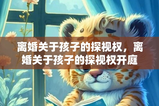 离婚关于孩子的探视权，离婚关于孩子的探视权开庭