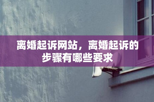 离婚起诉网站，离婚起诉的步骤有哪些要求