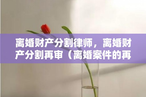 离婚财产分割律师，离婚财产分割再审（离婚案件的再审）