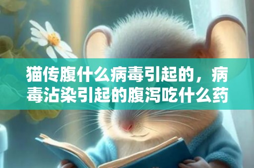猫传腹什么病毒引起的，病毒沾染引起的腹泻吃什么药